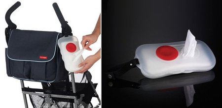 Porta toallitas para colgar del carrito