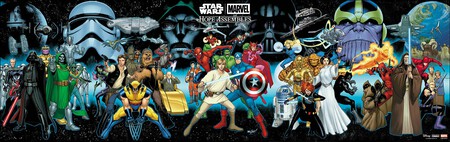 Star Wars Marvel Comics Crossover Hope Assembles Starwar