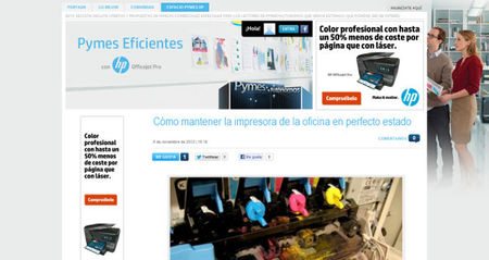 Espacio Pymes HP, consejos de impresión y ahorro en la oficina
