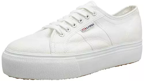 Superga 2790ACOTW LINEA UP AND DOWN Zapatillas para Mujer, Blanco (White 901), 35 EU