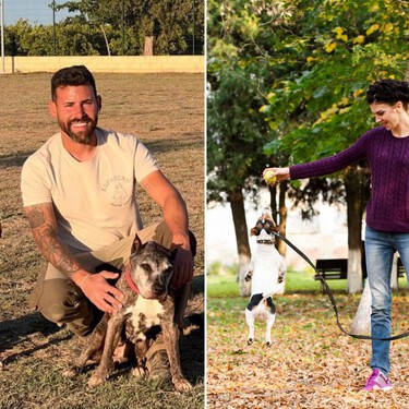 Vicente Parra, adiestrador canino: "Utilizar una correa de cinco o diez metros permite asegurar que el perro acuda cuando lo llamamos"