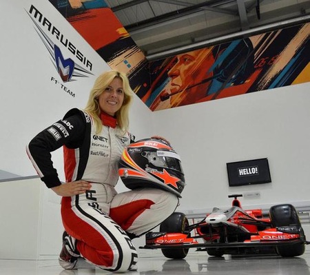 María de Villota, grave pero estable tras ser operada