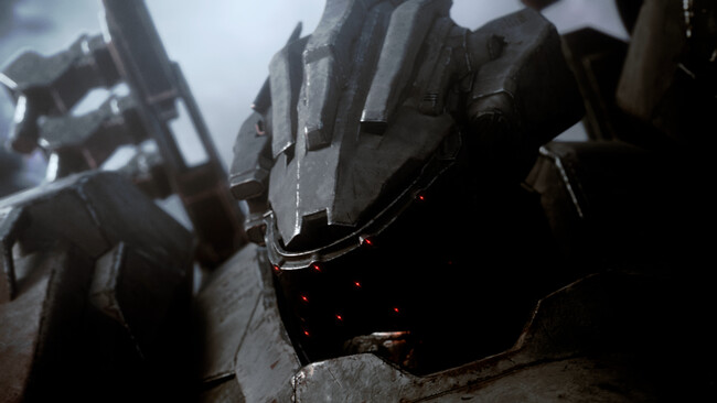 Imagen promocional de Armored Core VI: Fires of Rubicon (FromSoftware) basada en el tráiler CGI de los Game Awards