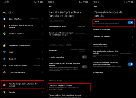 ¿Cómo eliminar las imágenes del bloqueo de pantalla?