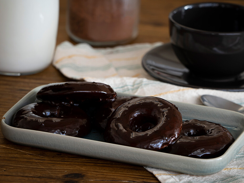 Donettes caseros de chocolate, la receta fácil y golosa para la merienda