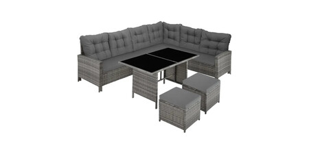 set mesa y sillas para jardín Leroy Merlin