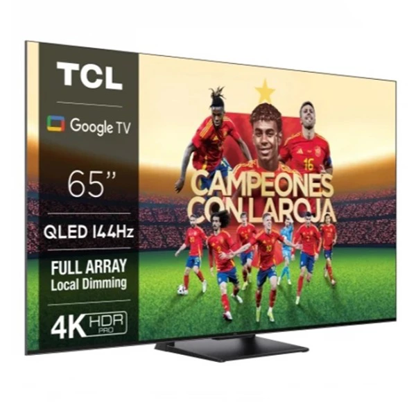 TV QLED 65" (165,1 cm) TCL 65C745X1, 4K UHD, Smart TV, Dolby Vision IQ, Dolby AC4, Quantum Dot