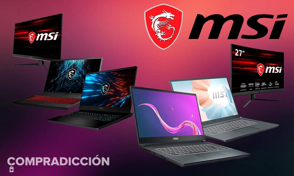 Tras el Prime Day, Amazon sigue teniendo ofertones en portátiles para trabajar y jugar y monitores gaming de MSI