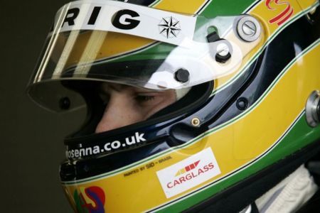 Bruno Senna se ve en la Fórmula 1