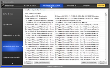 Buscador De Duplicados System Ninja