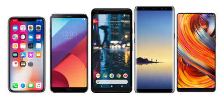 En la guerra por un smartphone sin marcos, el iPhone X elige maximizar el espacio útil