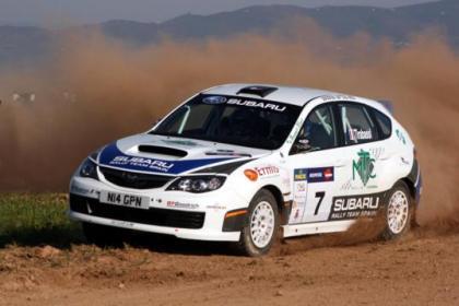 Brice Tirabassi debuta con victoria en el Rally Palma del Río