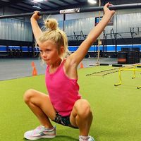Brodie Bowen, la niña de siete años que levanta pesas de más de 40 kilos 