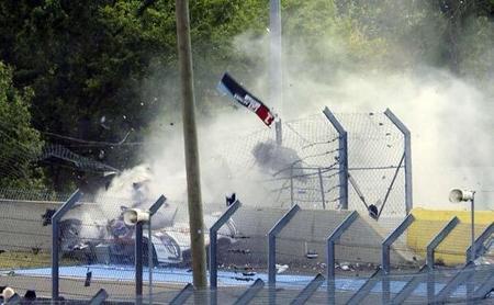 Choca Audi R18 e-tron Quattro en Le Mans