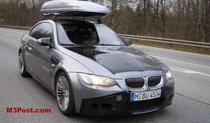 Más fotos espía del BMW M3 2007: interior y exterior