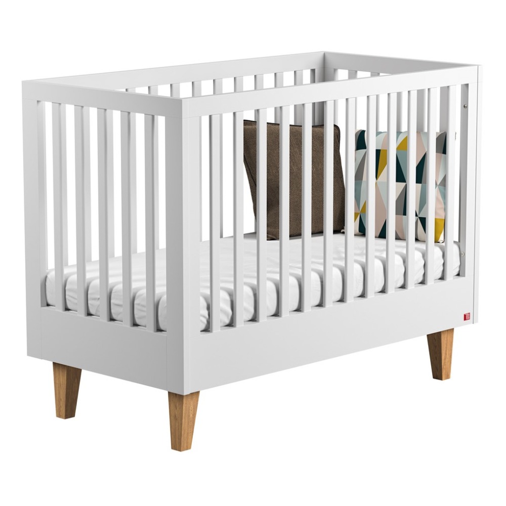 VOX
Cuna Lounge de roble 60x120 cm Blanco