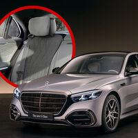 El Mercedes más lujoso puede llevar asientos de tela y son más caros que los de piel 