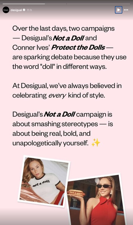 Desigual Explicacion Not A Doll 1