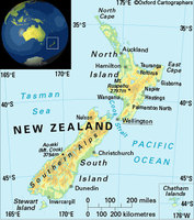 Un terremoto mueve Nueva Zelanda más cerca de Australia