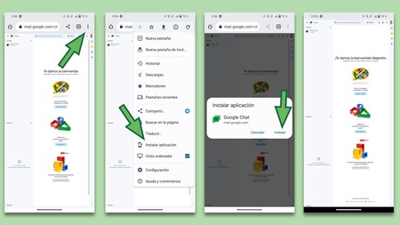 Instalar google Chat