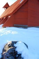 Templos de formas curiosas: la Nikkaluokta Kapell de Suecia