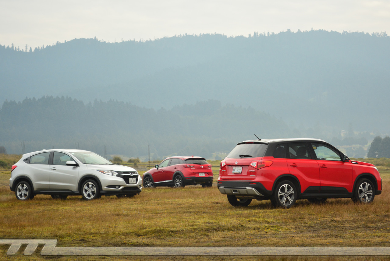 Comparativa: Mazda CX-3 vs Suzuki Vitara vs Honda HR-V (II)