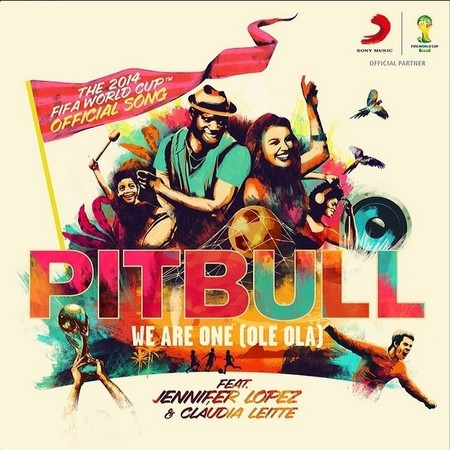 Así es como suena ya el Mundial de Brasil, cortesía de Jennifer Lopez y Pitbull