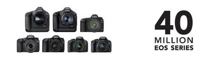 40 millones de cámaras Canon EOS