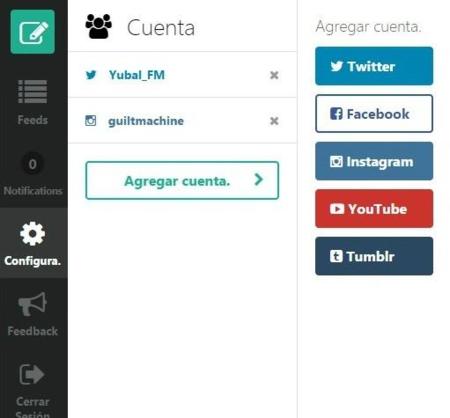 Feedient Cuentas
