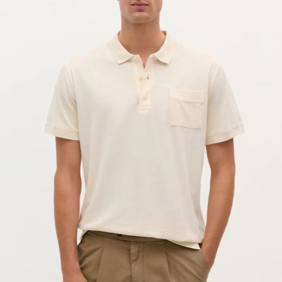 Polo de manga corta de hombre con bolsillo en el pecho Scalpers