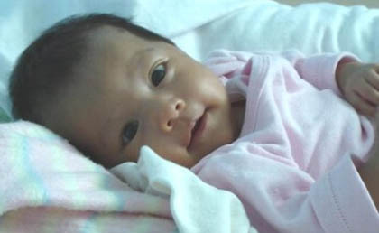 La foto de tu bebé: mirada serena