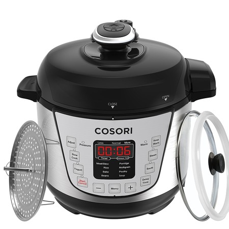 Oferta flash en la olla a presión programable Cosori C3120-PC: su precio es de 59,99 euros hasta medianoche en Amazon