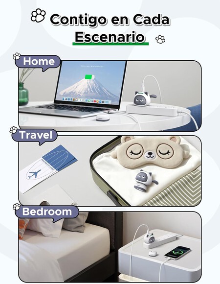 Cargador Ugreen Gatito