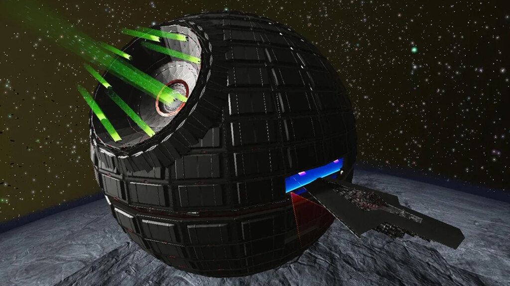 Este jugador de No Man's Sky acaba de crear una Estrella de la Muerte tan grande que puede llevar otras naves en su interior Este jugador de No Man's Sky acaba de crear una Estrella de la Muerte tan grande que puede llevar otras naves en su interior
