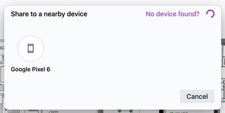 Ubidrop を使用して Mac でファイルを送信する