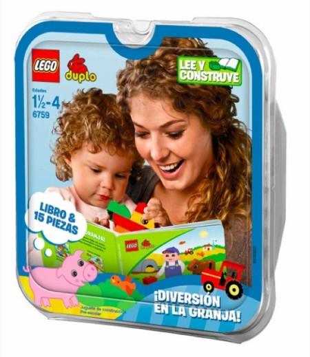 LEGO presenta Diversión en la granja para los más pequeños con un libro y bloques para hacer animales