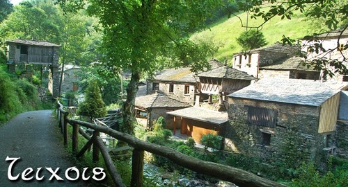 Teixois, el pueblo asturiano del agua