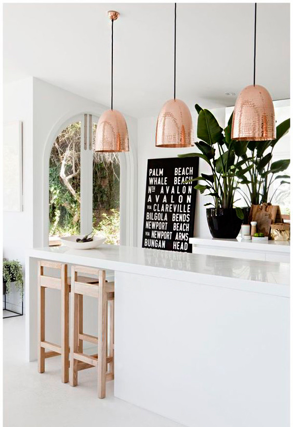 17 ideas de lámparas de cocina que te van a encantar