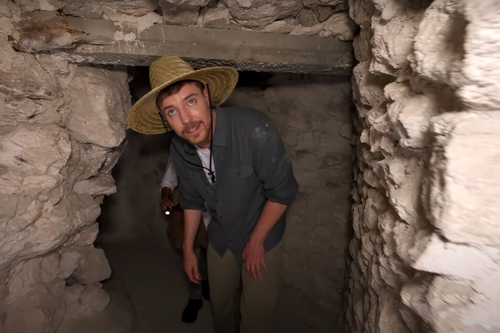 MrBeast bajo la lupa del INAH: acusan al youtuber de lucrar con patrimonio arqueológico pese a permisos