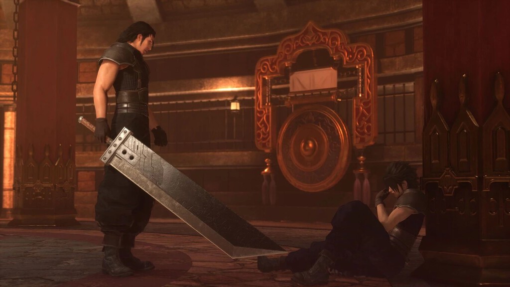 ¿Te diste cuenta? Crisis Core -Final Fantasy VII- Reunion esconde un cuadro con una marca de agua muy popular ¿Te diste cuenta? Crisis Core -Final Fantasy VII- Reunion esconde un cuadro con una marca de agua muy popular