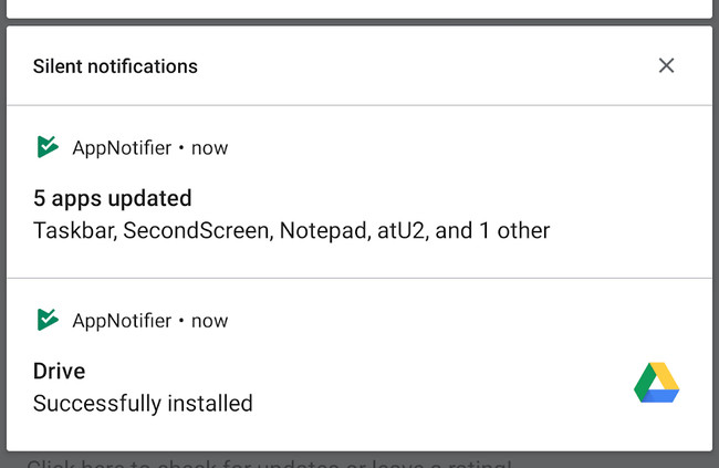 Appnotifier