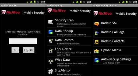 MacAffee Mobile Security