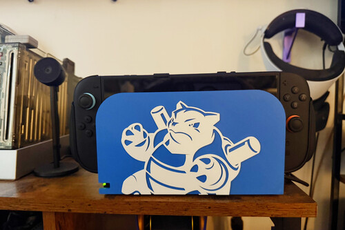 Este usuario creía que el dock del Nintendo Switch 2 era muy aburrido y tuvo la mejor idea del mundo: crear caratulas intercambiables