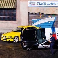 Adiós a Loca Academia de Policía en el parque Warner de Madrid: estas navidades serán las últimas para disfrutar del espectáculo tras 20 años de acrobacias y derrapes