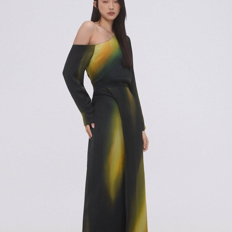 Pedro del Hierro
Vestido estampado largo