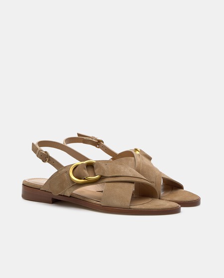 sandalias planas