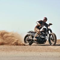 ¿Te gustó la Yamaha SCR950? Aquí tienes su primera customización, la Chequered