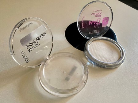 Magic Shine Eraser y polvos compactos de Catrice