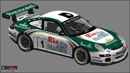 Los hermanos Vallejo y un viejo conocido, el Porsche 997