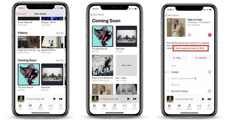 Apple Music tendrá una nueva sección llamada ‘Próximamente’ para compartir novedades de los artistas